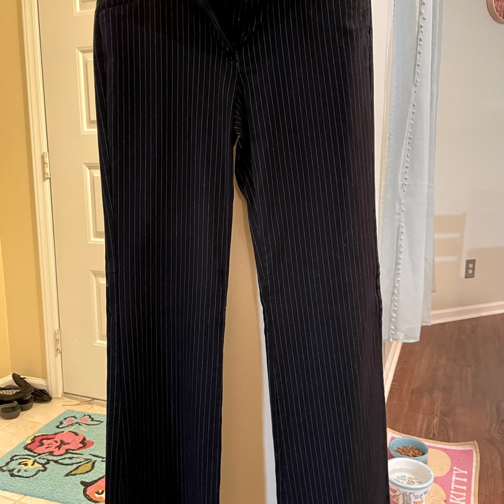 Express Design Studio “Editor” Slacks. Pinstripe,… - image 3